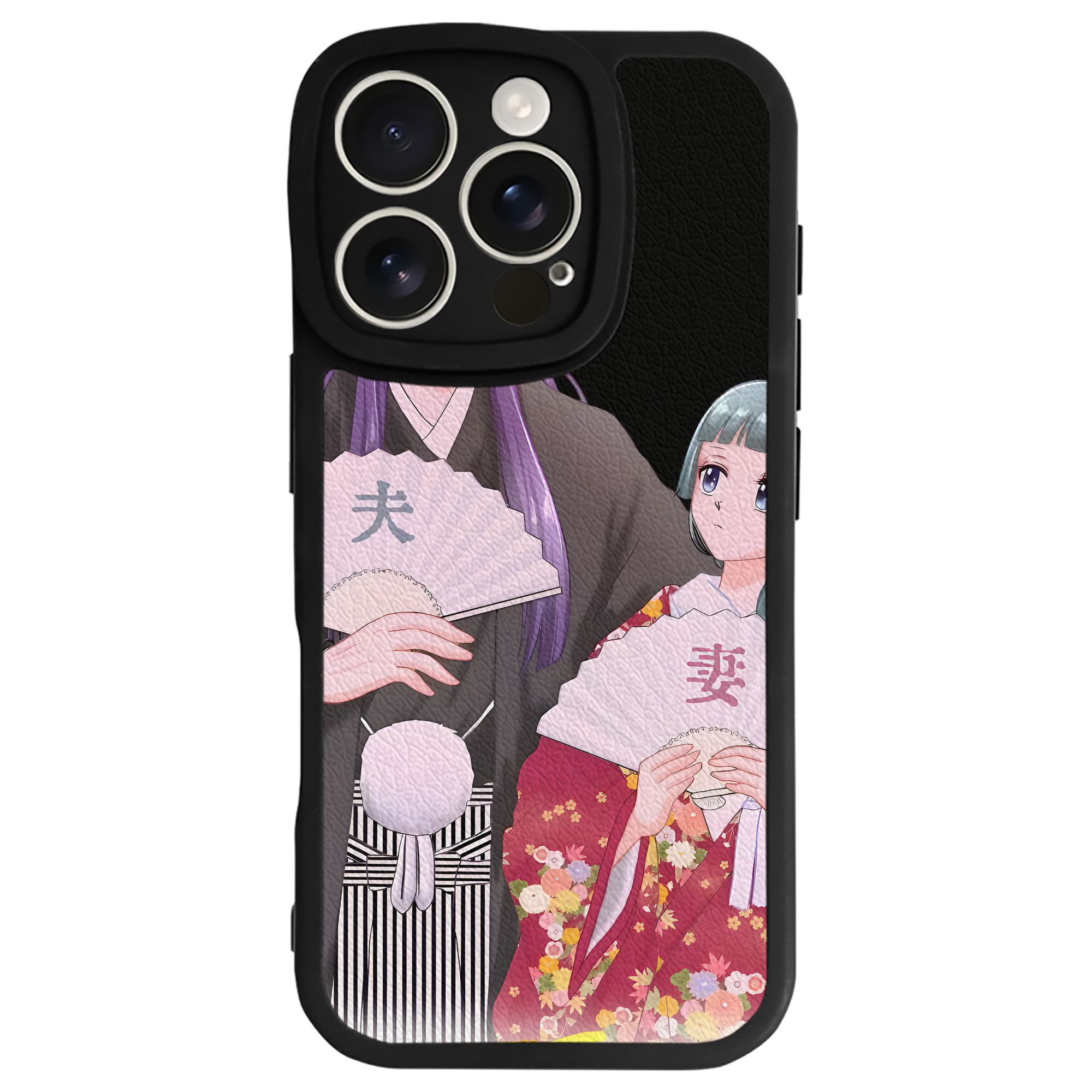 （画像用） 薬屋のひとりごと The Apothecary Diaries 【iPhone 16シリーズ対応】シリコンスマホケース（レザー調） 材質：シリコン